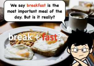 fast 意味 breakfast 断食