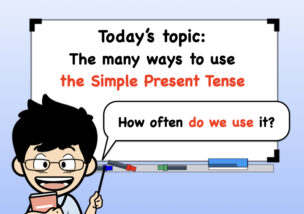 simple present tense 現在形の使い方